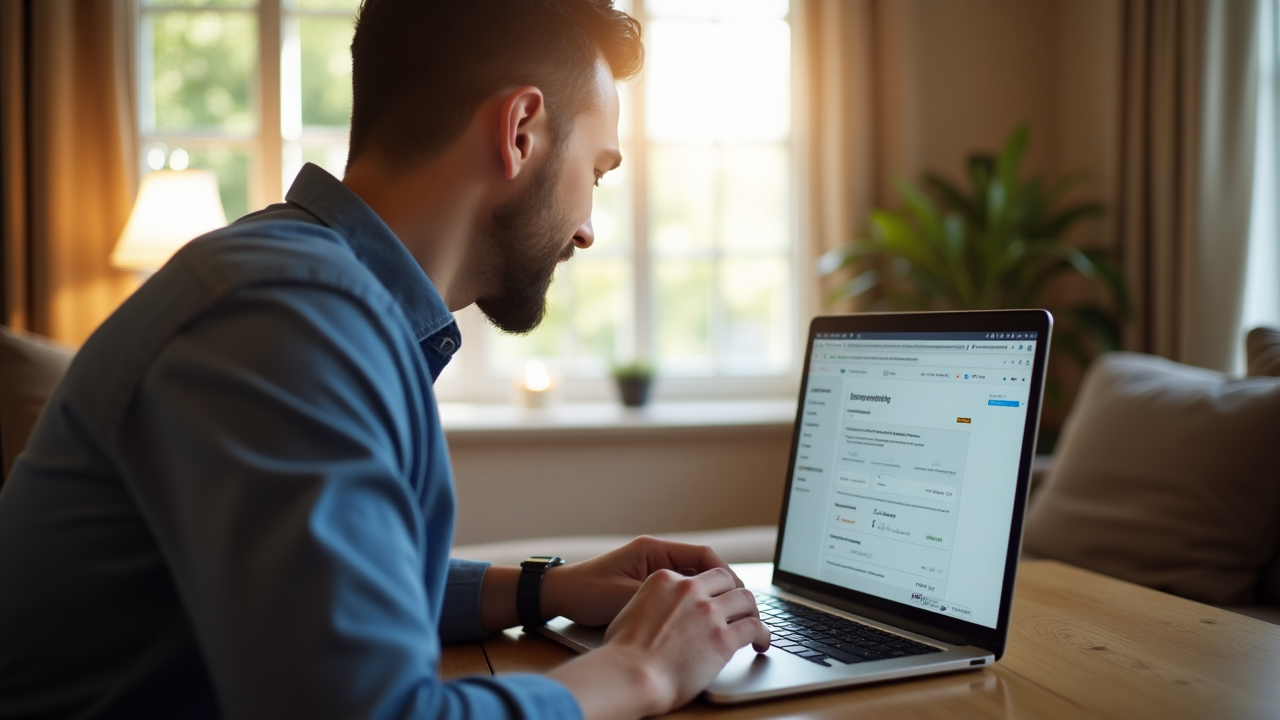 Banca online para transferencias